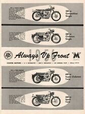 1956 AJS / Matchless Motorcycles - Vintage Motorcycle Ad picture