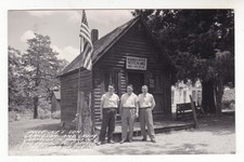 1940 RPPC NOTCH MISSOURI UNKLE IKE SON GRANDSON & GREAT POST OFFICE POSTCARD MO picture