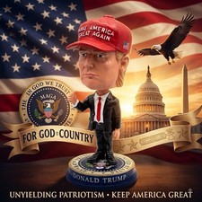 Donald Trump Bobblehead 45th & 47th President (5.5 inches) picture
