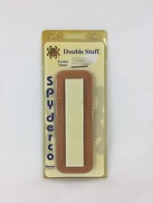 Vintage Spyderco Double Stuff 303MF Pocket Stone Fine And Medium Grit NEW NIP picture