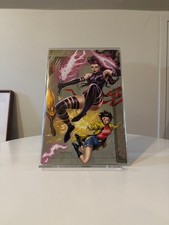 Uncanny X-Men Tyler Kirkham Exclusive Variant Psylocke Jubilee - Marvel picture