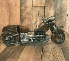 Vintage Motorcycle Figurine Interlude Home Inc Model 87502A picture