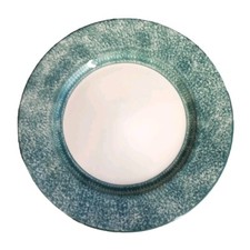 Vintage 1998 Hartstone Jewel Tones Emerald Service Plate Charger 12.5 inch EUC picture