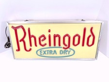 Rheingold Extra Dry Beer Double Sided Lighted Hanging Sign 25