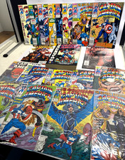 Lot (21) Rare & Vintage Marvel CAPTAIN AMERICA Comic Books and Novel picture