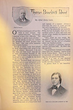 1898 Thomas Brackett Reed Speaker of the House illustrated picture