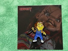 Pinzcity Chucky Scare Bear Full Body Hat Pin Horror Pack picture