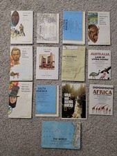 Vintage National Geographic Mixed Lot of 13 Maps from 1970s picture