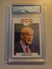 2008 Topps Ron Paul Signed Auto Card PSA/DNA Autographed Republican GOP picture