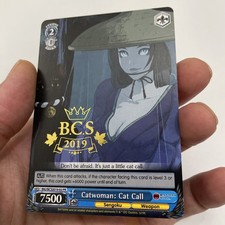 Catwoman Bnj/bcs2019-02 Pr Weiss Schwarz Participation Batman Ninja Card dc picture