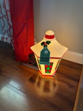 Mr. Christmas 11-inch Blow Mold Lantern White - NEW picture