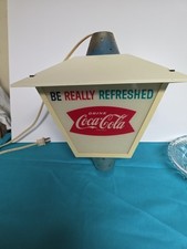 VTG 1960's COCA COLA Sign Metal Tin picture