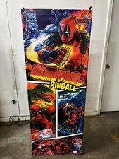Stern DeadPool Pinball Machine Banner 24' x 62' picture