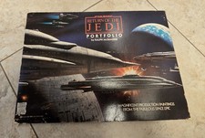 Vintage 1983 Star Wars Return of the Jedi Portfolio Ralph McQuarrie Art Prints picture