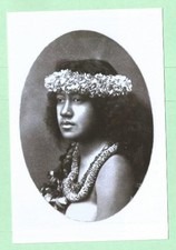 Found 4X6 PHOTO of Pretty Vintage Native Hawaiian Island Girl picture