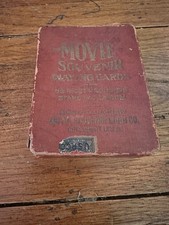 1916 Movie Star Souvenir Playing Cards Complete Deck With Charlie Chaplin Joker picture