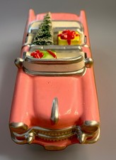 Dept 56 Original Snow Village Pink Christmas Cadillac #5413-5 Boxed and Mint picture