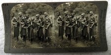 KEYSTONE STEREOVIEW CARD YOUNG MASAI MOTHERS #5 picture