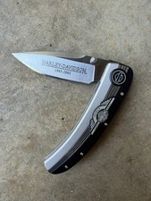 Harley 1903-2003 knife 100 year Anniversary Fred Carter design, soft case  picture