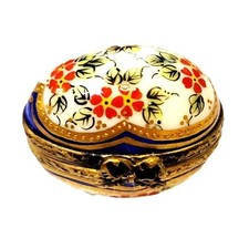 Vintage Limoges Egg Box for Collectors picture