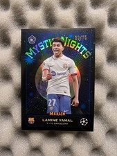 Topps Merlin Mystic Nights FC Barcelona 30/75 Yamal RC Laminate picture
