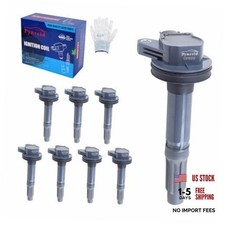 DG542 High-Performance Ignition Coils & Iridium Spark Plugs Set of 8 for UF622 picture