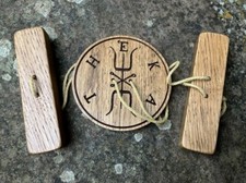 STROPHOLOS / IYNX - Carved in Solid Oak (Hekate Spinning Wheel) picture