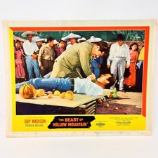 1956 The Beast Of Hollow Mountain Vintage Movie Lobby Card Guy Madison picture