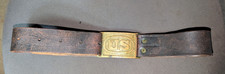 Original M1874 Enlisted Belt With U.S. Belt Plate Indian War Indian Wars Period picture