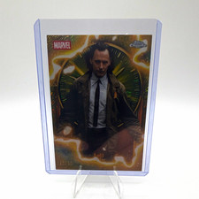 2023 Topps Chrome Loki TVA Gold  /50  TVA-11 Marvel Studios Loki picture