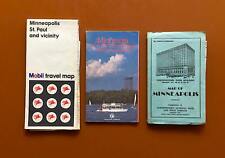 Vintage Maps of Minneapolis / St. Paul / Minnesota 1930’s-1980’s picture