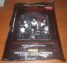 Stranger Things Mega Starter Pack Trading Card Collection Panini 2025 picture