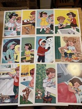 Vintage 1965 Good Health Pictures Kenworthy Educational Service 1-12 picture