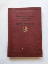 antique International Harvester McCormick-Deering Farm Catalog Hardcover 1927 picture