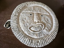 RARE Alaska Native John Boy Weyiouanna Carving - “Man with Labret Mask” picture
