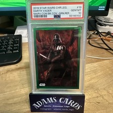 2019 TOPPS STAR WARS CHROME LEGACY MARVEL BOOK COVERS # MC-19 # /50 PSA 10 picture
