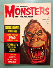 Famous Monsters of Filmland 6 - 1960 archivally stored picture