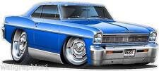 1966-67 Nova L-79 327 Turbo Fire Wall Graphic Decal Home Decor Truck Bed 4x4 picture