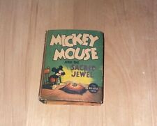 1936 MICKEY MOUSE and the Sacred Jewel  Big Little Book 1187 picture