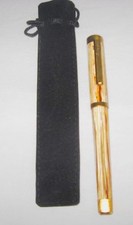 Montegrappa Zero Caramel Fountain Pen USA Exclusive With Gold Plated Fine Nib picture