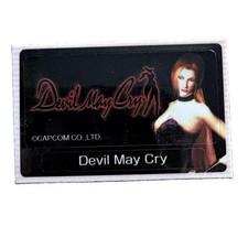 Sony PlayStation 2 PS2 Devil May Cry Dmc Capcom Promo Memory Card Sticker Skin picture