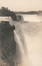 1918 RARE VINTAGE Real Photo Niagara Falls POSTCARD - Possibly by George Barker picture