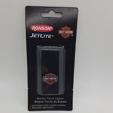 Ronson Harley Davidson Motorcycles Black Logo butane torch lighter by Zippo  picture