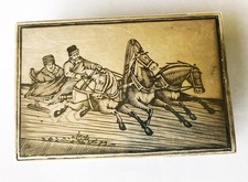 ANTIQUE RARE RUSSIAN IMPERIAL 84 SILVER & NIELLO
