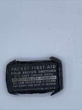 WWII US Military Carlisle First Aid Dressing picture