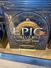 Universal Epic Universe Celestial Park One Year Exclusive Vinyl Record SOLD OUT picture