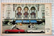 1963 Ford Galaxie Falcon Monaco Casino Vintage Car Magazine Ad picture