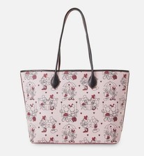 NWT sney Dooney & Bourke Mickey Minnie Mouse Valentines Large Tote Leather Purse picture