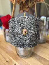 Original Vintage Soviet USSR General High fur Hat PAPAHA Papakha Karakul picture