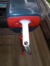 3D Printed Aldi Shopping Cart Keychain - Quarter-Saver, Convenient & Durable picture
